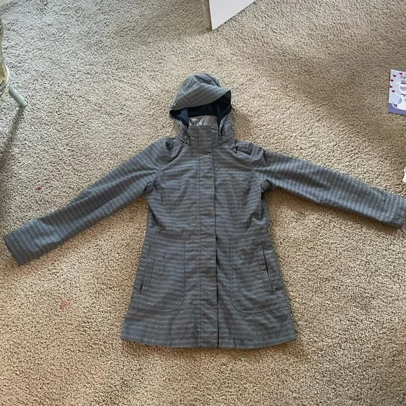 Marmot Jackets Coats Guc Grey Womens Marmot Rain Coat Poshmark